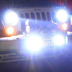 Lumières hors route à LED haute luminosité