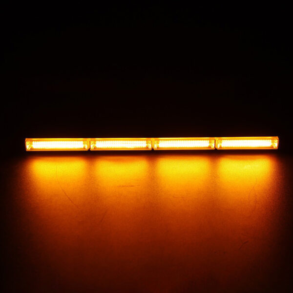 Barre lumineuse stroboscopique ambre de 20 à 80 watts