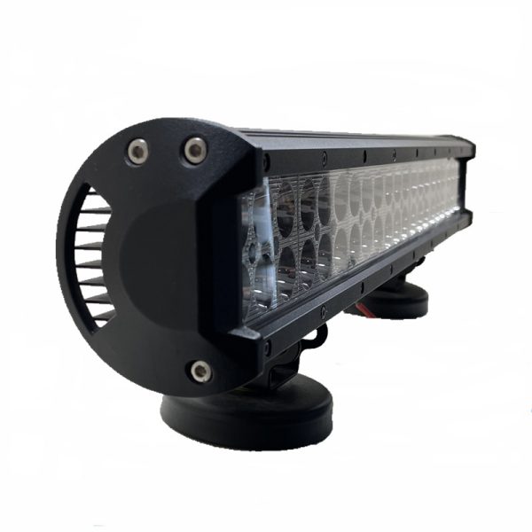 Barre lumineuse LED à double rangée de 126 watts, 20 pouces, pour camions de remorquage, remorque et tracteur