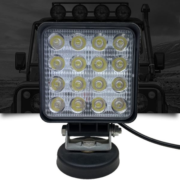 4 inch 48 Watt Square Led Work Lights 48w Rectangle Led Work Lights