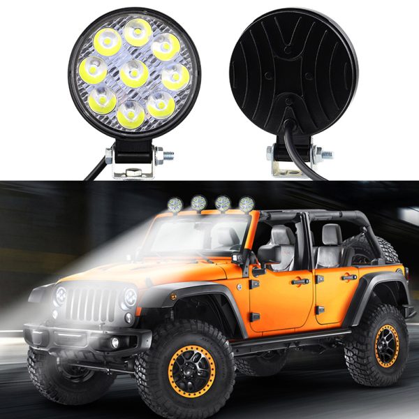 27 Watt 3 inch Round Led Offroad Lights 27w 3 inch Round Led Driving Lights