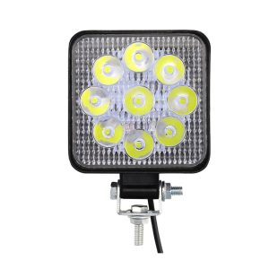 27 Watt 3 inch Square Led Offroad Lights 27w 3 inch Square Led Driving Lights