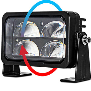 forklift arc light adjustable angel