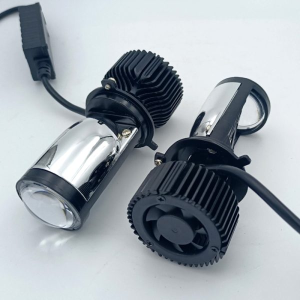 Car H4 Mini Led Projector Headlights Y6 Mini Projector Lens H4 Led Bulb Motorcycle