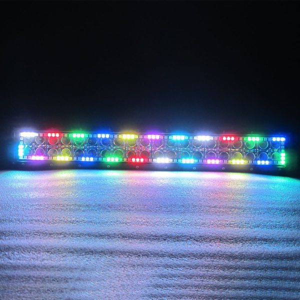 Camion de barre lumineuse LED RVB de 52 pouces