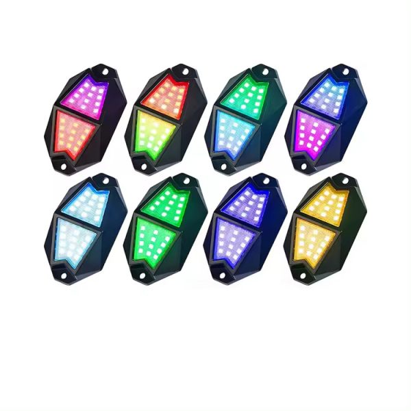Luces LED de roca RGB para camiones